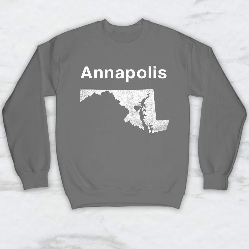 Annapolis Maryland T-Shirt, Tank Top, Hoodie For Men Women & Kids
