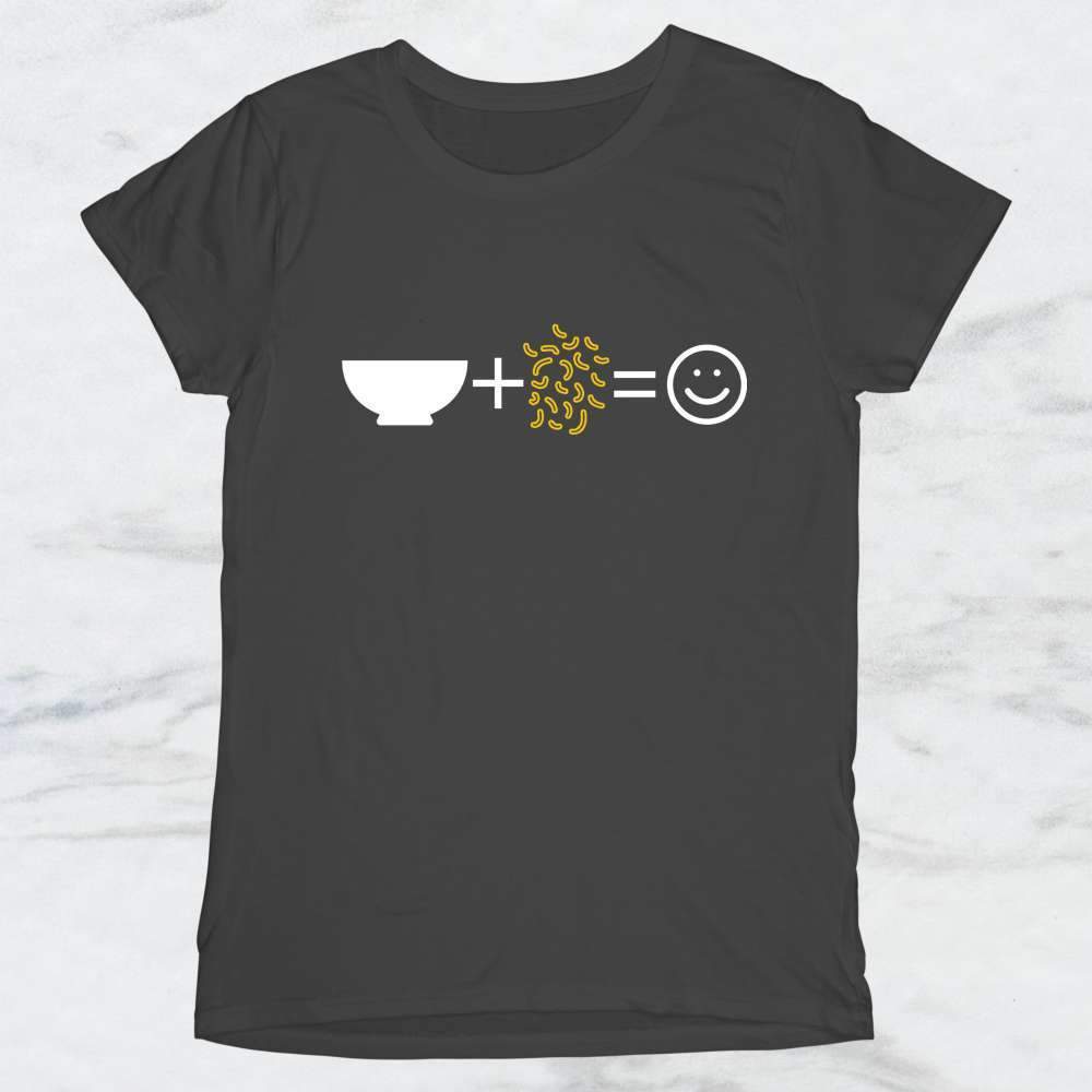 Bowl + Macaroni = Happy  T-Shirt, Tank Top, Hoodie For Men Women & Kids