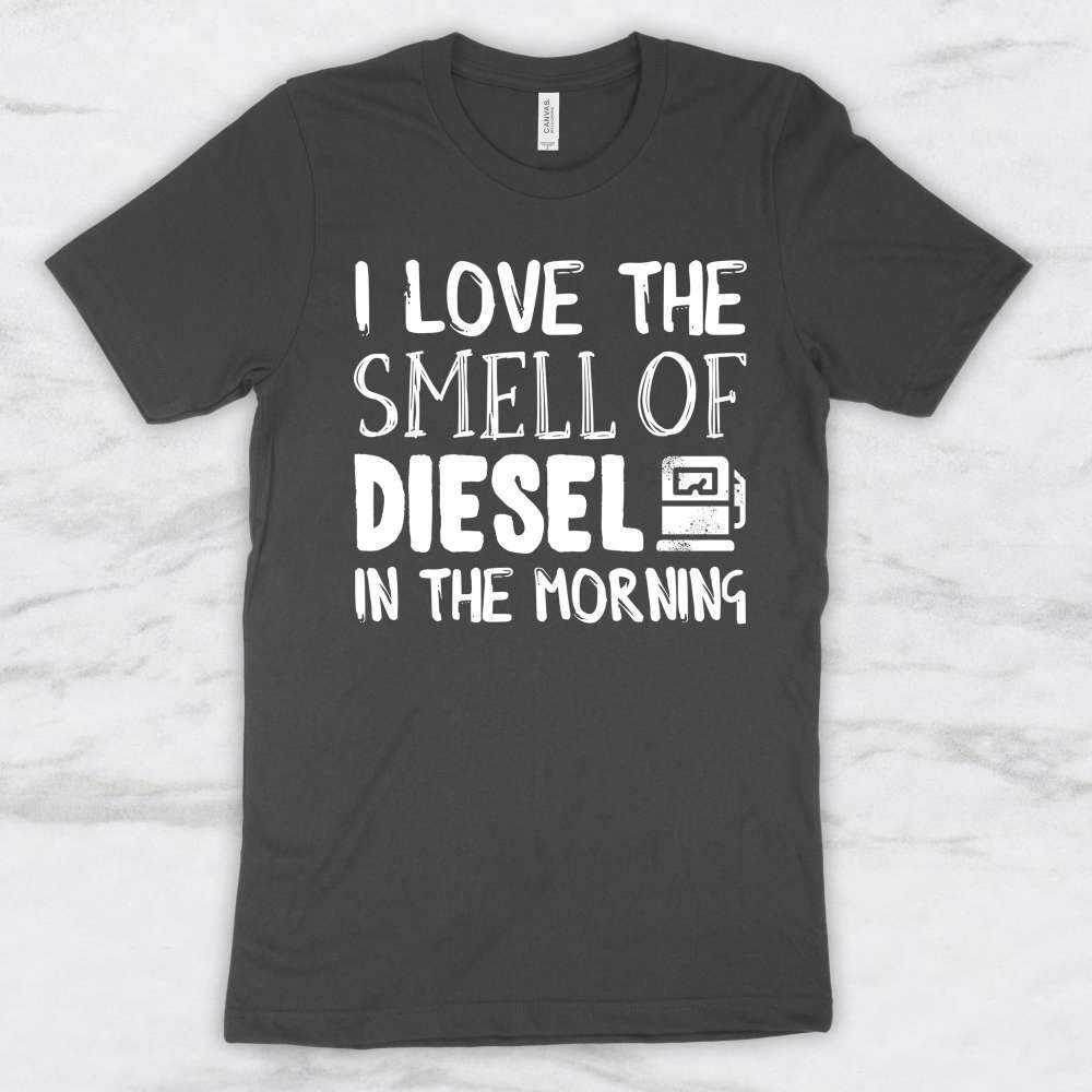 I Love The Smell Of Diesel In The Morning T-Shirt, Tank Top, Hoodie For Men Women & Kids