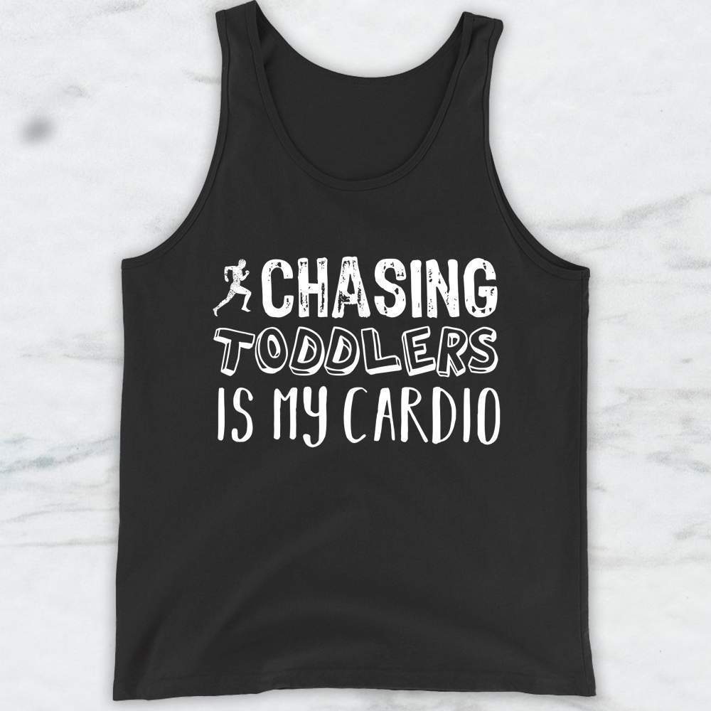 Chasing Toddlers Is My Cardio T-Shirt, Tank Top, Hoodie For Men Women & Kids