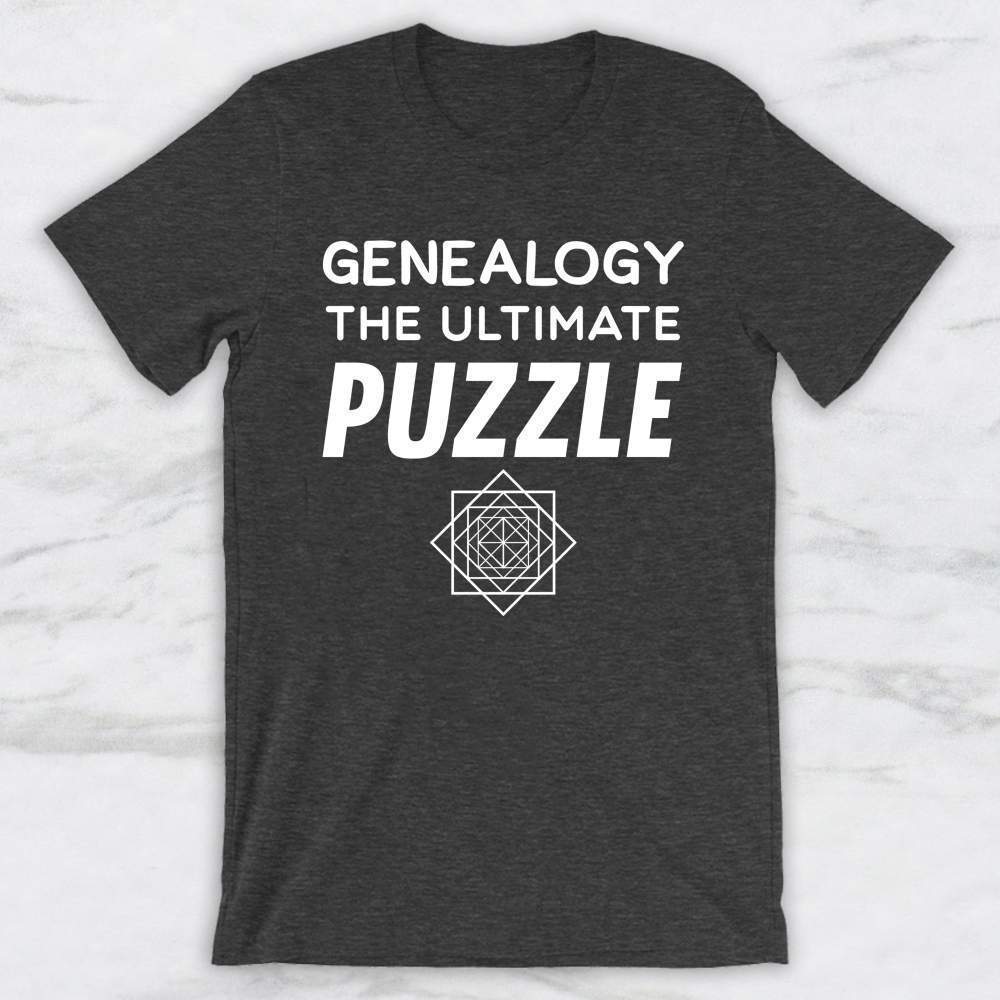 Genealogy The Ultimate Puzzle T-Shirt, Tank Top, Hoodie For Men Women & Kids