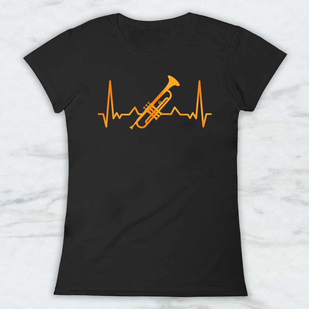 Trumpet Heartbeat T-Shirt, Tank Top, Hoodie For Men Women & Kids
