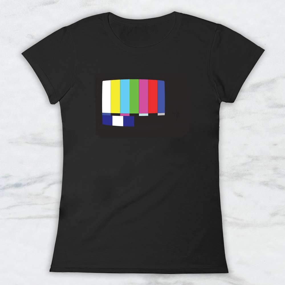 Retro Tv Signal T-Shirt, Tank Top, Hoodie For Men Women & Kids